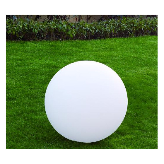 Boule Lumineuse Blanche Exterieure